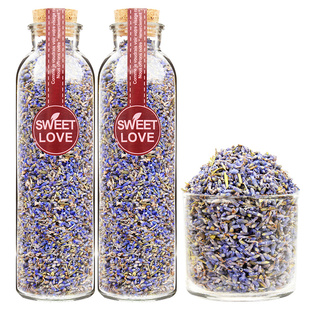 薰衣草干花粒安神助眠睡眠失新疆眠熏衣草干花另有茶泡水花草茶