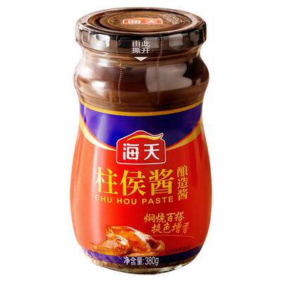 海天广式柱侯酱380g瓶装