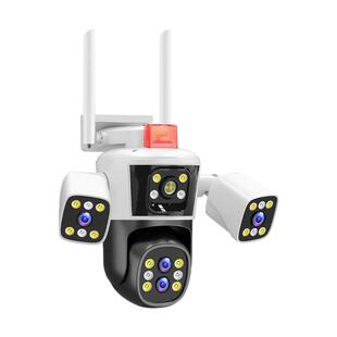 IPC360HOME室外WIFI三画面可旋转摄像头4G远程防水10倍变焦监控器