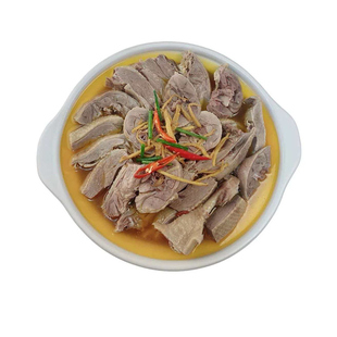 鹅块加热即食固始鹅块火锅涮菜掺鹅杂 顺丰包邮