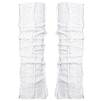 血液供给原创针织破洞棉麻手袖