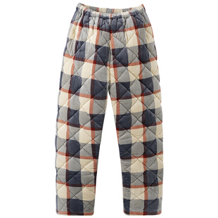 思莉太太冬季睡裤女款三层夹棉加厚加绒超厚棉裤可外穿睡衣长裤子