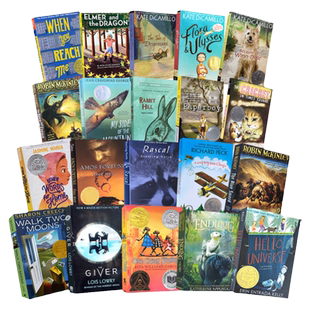 100元4本纽伯瑞大奖金银小说英文版Charlotte's web夏洛特的网holes别有洞天The Book of Boy羽毛Feathers青蛙与蟾蜍Frog and Toad