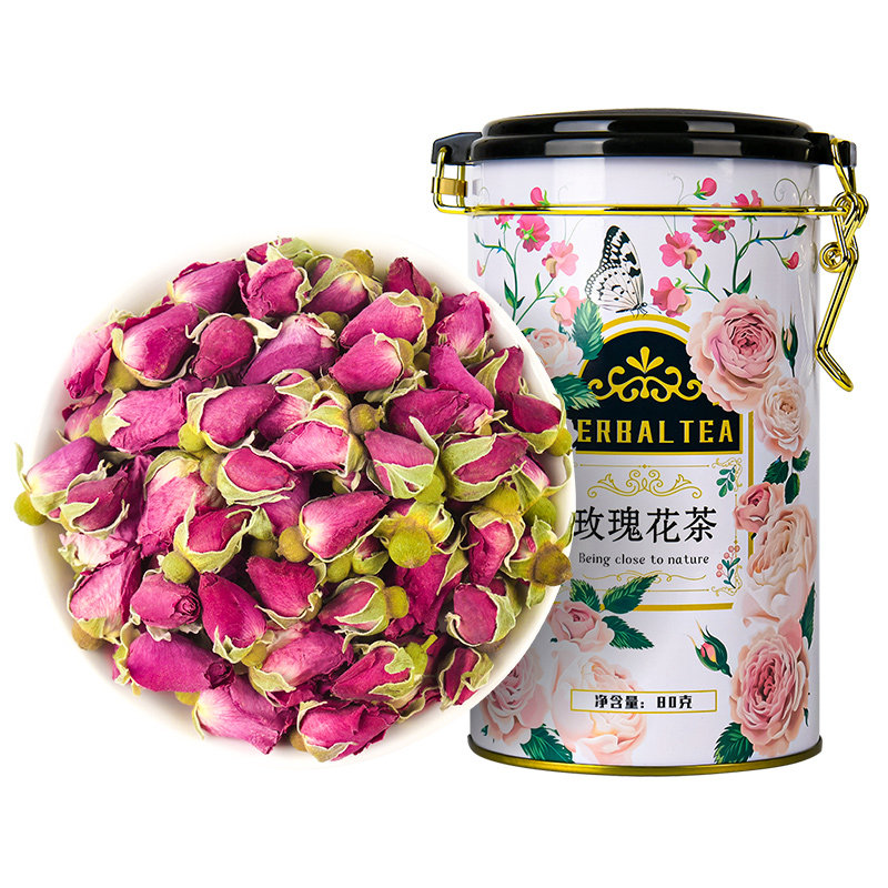 玫瑰花茶干玫瑰花瓣花泡茶食用