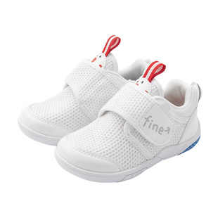 kidsing可迪星幼儿园室内鞋春季运动小白鞋男童女童宝宝防滑童鞋