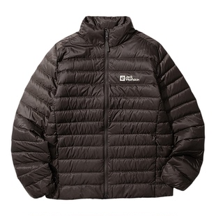 JackWolfskin狼爪排骨羽绒服男25新款700蓬立领羽绒服外套A65699