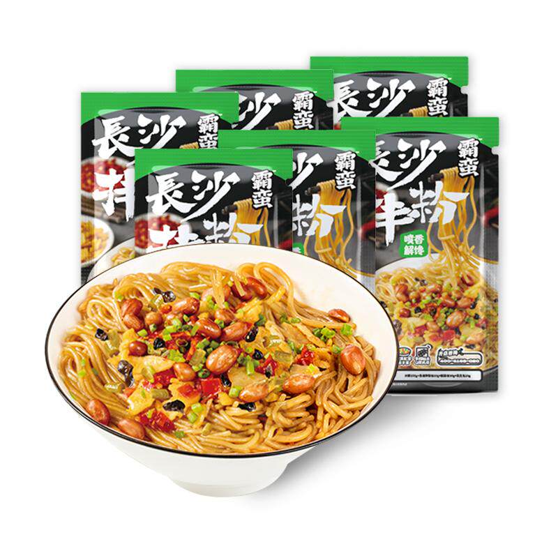 霸蛮猪油拌粉200.6g*5盒方便米线/米粉