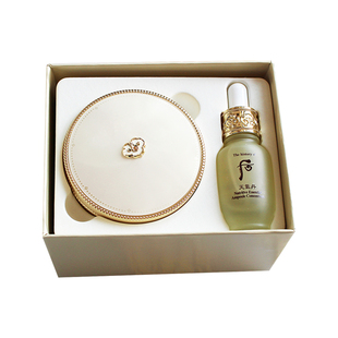 韩国whoo后 拱辰享美黄金气垫BB霜粉底液套盒保湿遮瑕提亮肤色