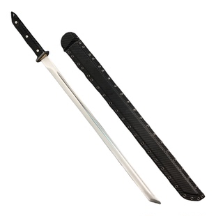 龙泉刀剑战术刀唐横刀k鞘一体高性能锰钢户外手工冷兵器未开刃