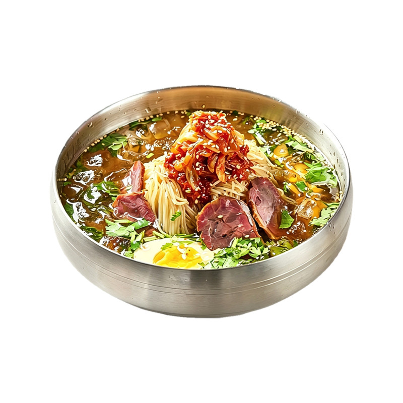 闫妈妈东北大冷面酸甜口朝鲜族韩式风味现压辣酱方便速食夜宵饱腹