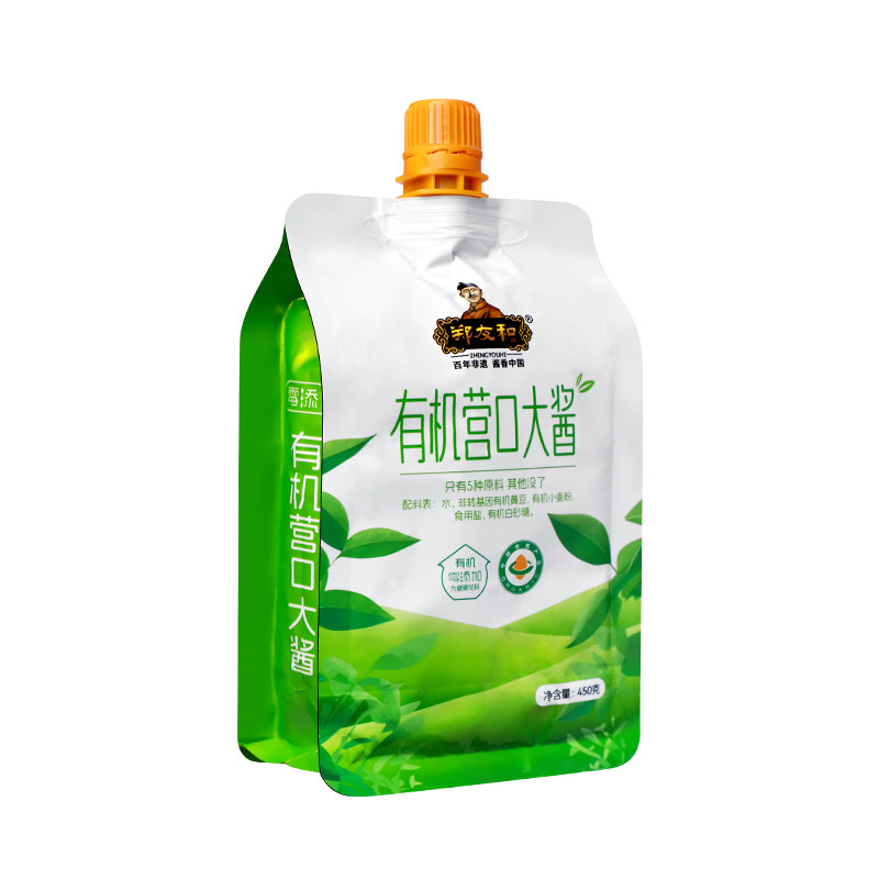 郑友和有机酱黄豆酱东北大酱450g