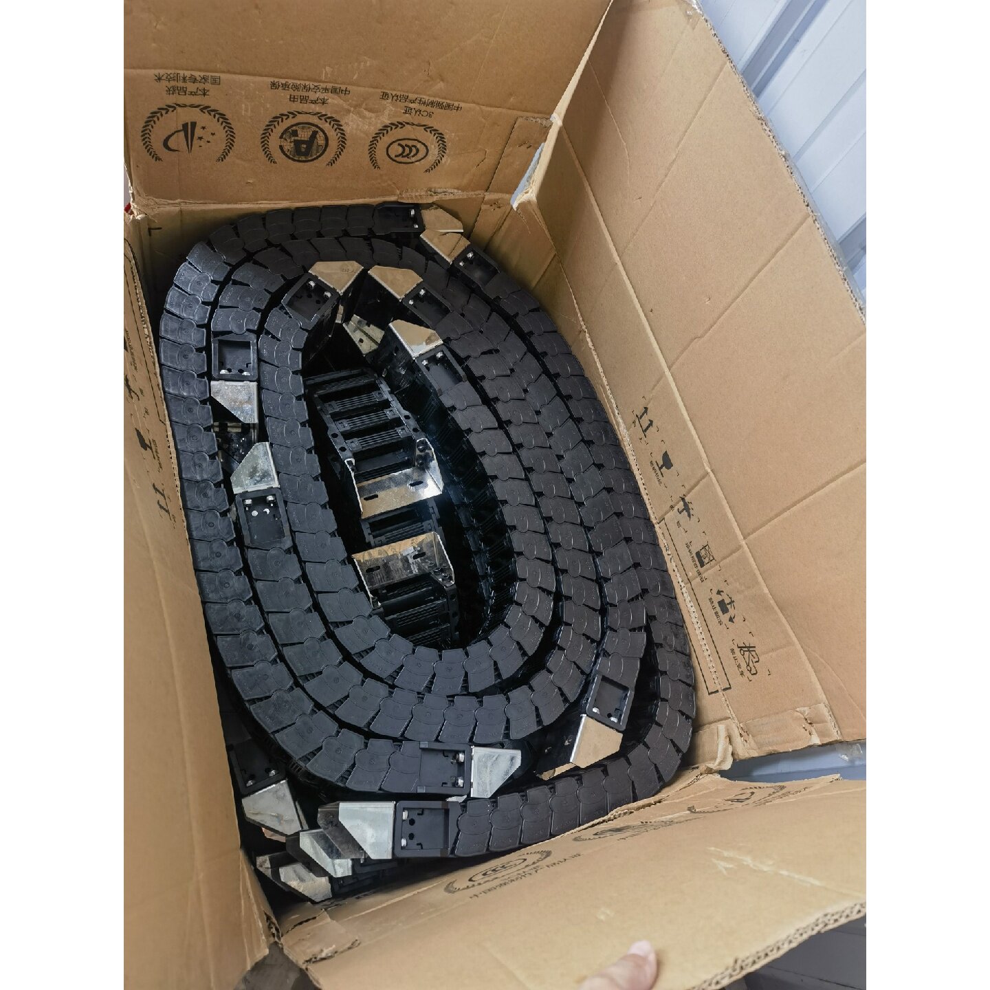 【请询价】35系列高速静音工程塑料拖链坦克链型号C.35.G