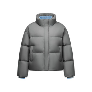 商场同款|森马羽绒服女冬90绒子防泼水宽松假两件2025新款面包服