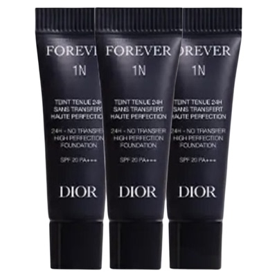 【自营】Dior/迪奥迪奥凝脂恒久粉底液2.7ml*3锁妆粉底液哑光