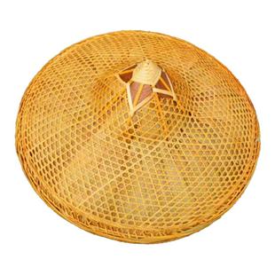 斗笠舞蹈道具谷雨天成人跳舞演出专用表演道具竹编竹制草帽竹斗笠