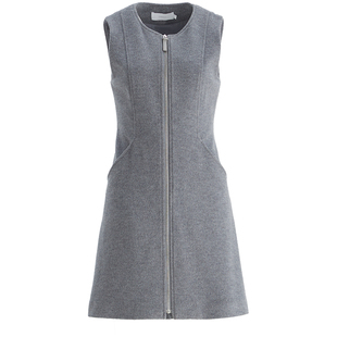 OBEG欧碧倩修身内搭毛呢背心裙女冬季轻熟御姐穿搭连衣裙10484173