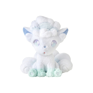 宝可梦中心毛绒玩偶阿罗拉六尾约38cm高日本原装正版可爱玩具公仔