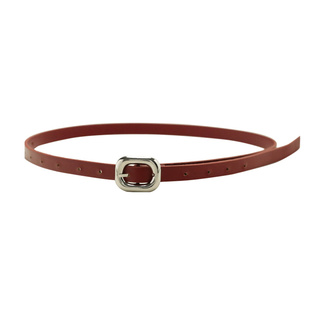 韩系高级感细款腰带女配裙子牛仔裤带配饰小众设计感叠戴皮带装饰