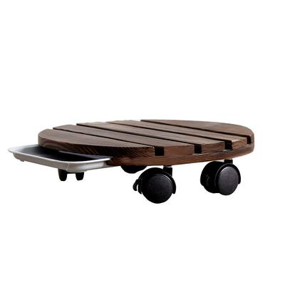 花盆托盘承重底座防腐实木可定制