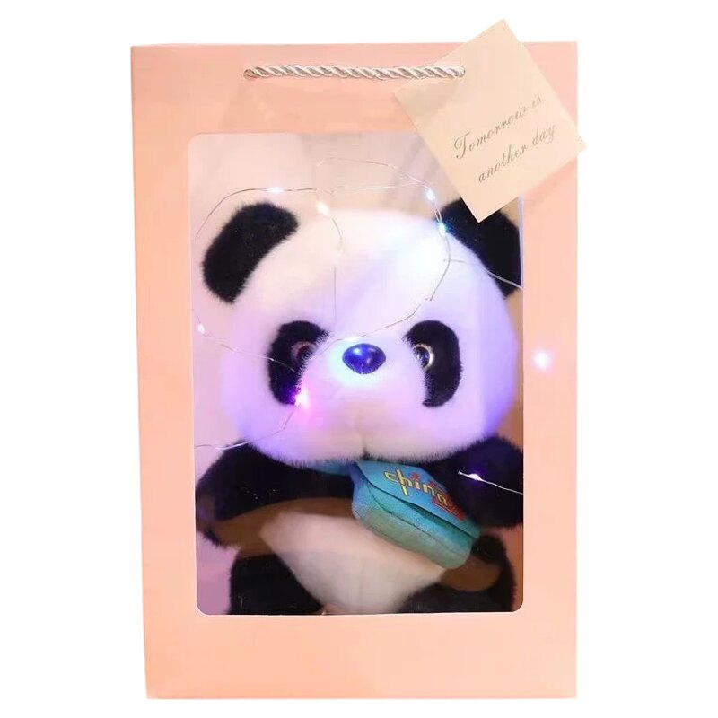 定制小熊猫玩偶毛绒玩具穿衣公仔