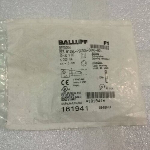 议价全新原装巴鲁夫 Balluff BES02K4 BES M12ML-PSC30A-S04G-W01