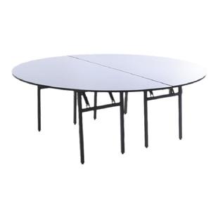 酒店饭店餐桌折叠电动大圆桌椅酒席宴会厅10人15人20人圆桌圆桌面