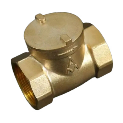 埃美柯黄铜止回阀防倒流单向阀