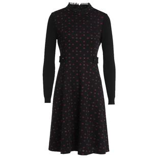 绵羊毛-乔万尼2026春装新品连衣裙好看流行收腰针织长裙EI4E505