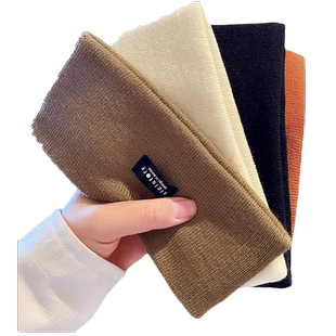 护额头防寒头带产后月子发带秋冬季女士时尚外出防风睡觉保暖帽子