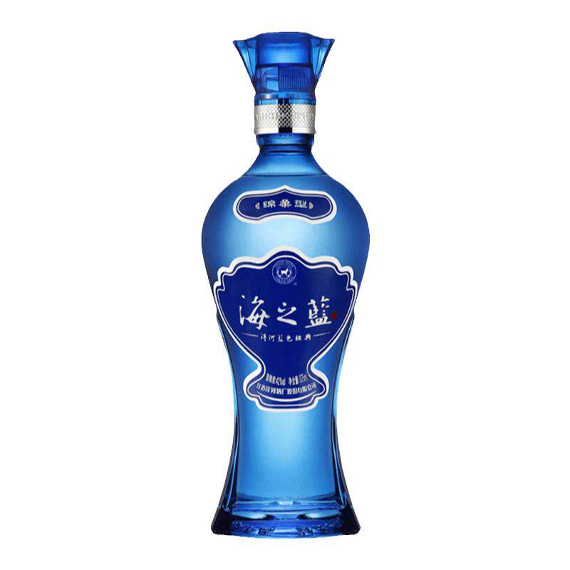 洋河海之蓝42度375ml*2双支白酒