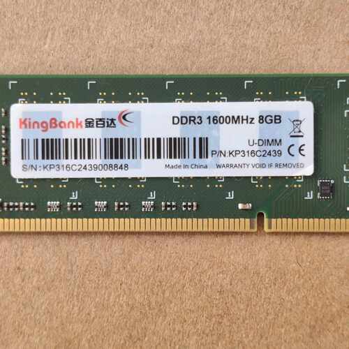 询价金百达KingBank DDR3 1600MHz 8GB台式议价
