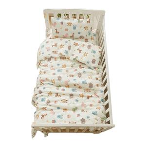 a类幼儿园宝宝入园必备全棉纱布三件套被褥六件套儿童居家三套件