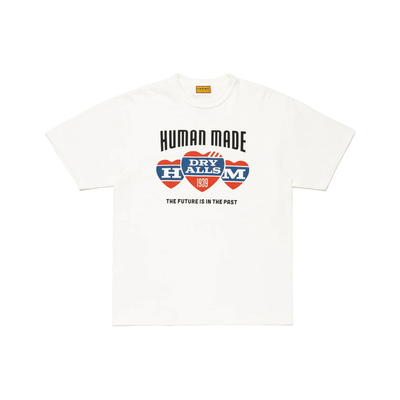 HUMAN MADE FW26 心形字母logo印花圆领短袖T恤 男女同款