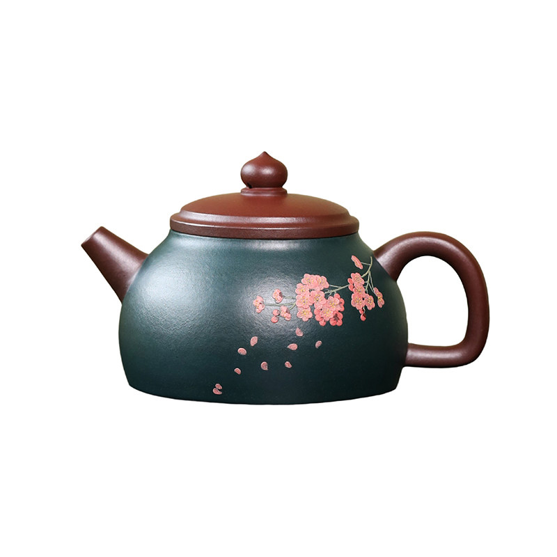 原矿底槽清纯手工小容量紫砂茶壶