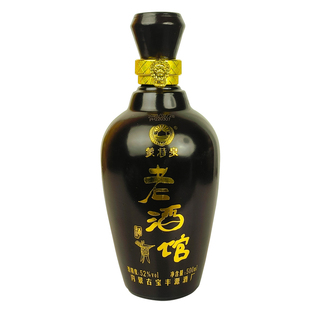 蒙特泉白酒52度老酒馆500ml*6瓶装整箱浓香型纯粮酒自饮聚会送礼