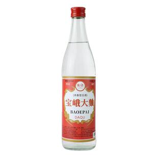 宝峨大曲四川绵竹产纯粮酿造固态发酵白酒500ml46度