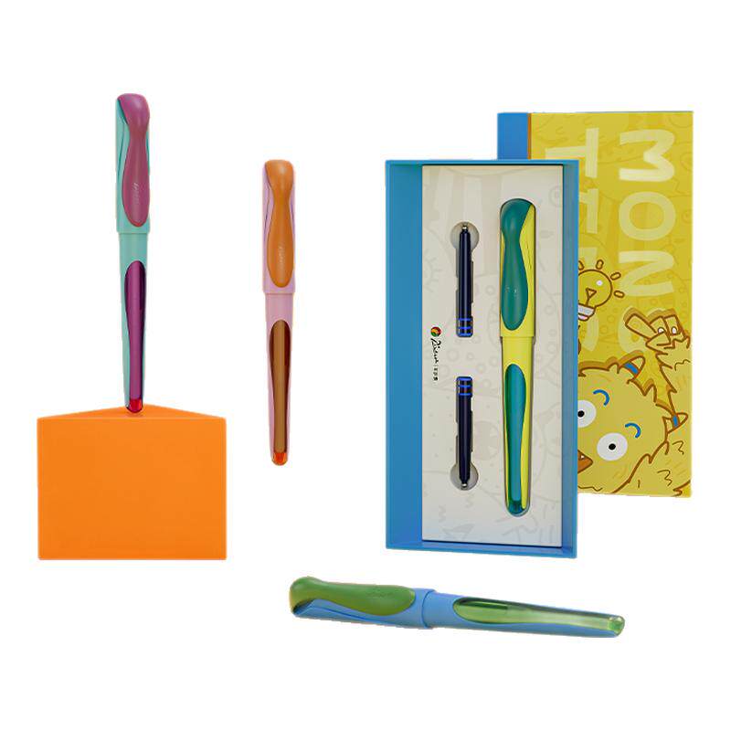 【新品】毕加索钢笔601小怪兽联名款正姿笔小学生三四年级练字初学者专用书法男女生礼品生日儿童节礼物墨囊