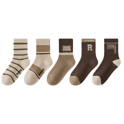 秋季防臭吸汗抑菌儿童袜子