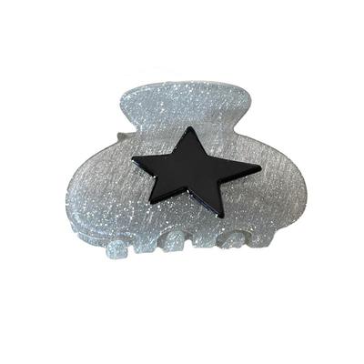 超闪y2k五角星星发卡小抓夹