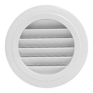 新款abs新风口圆形出风口排风圆形百叶中央空调通风管道排气口