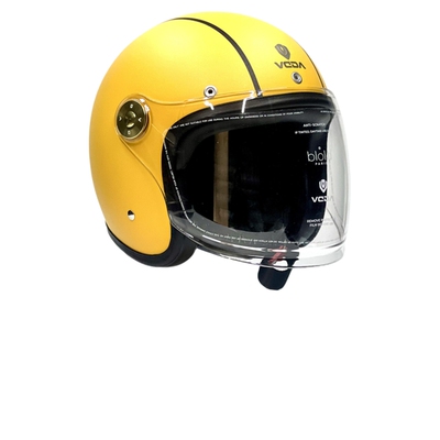 veda碳纤维摩托车头盔四季半盔