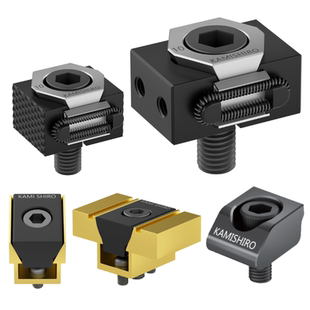 ok夹具双向单向加长气动内撑定位神代cnc多工位虎钳斜楔式蛤蟆钳