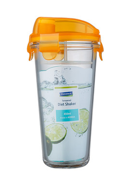 Glasslock进口钢化玻璃水杯450ml