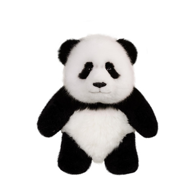熊猫工厂官方大头小爱姐仿真熊猫玩偶娃骨架毛绒玩具公仔新年礼物