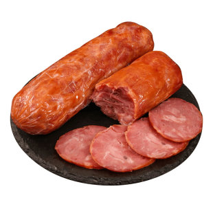 正宗青岛老火腿火腿肠果木熏烤肉香肠烤肠即食现烤大火腿老式红肠