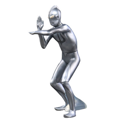 万代电影怪兽系列新奥特曼着陆时发射光线版人偶模型玩具54211