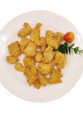 蒜香鸡米花大肉块原味盐酥鸡2斤