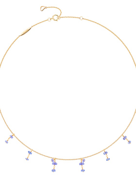 薰衣草项链terra坦桑石