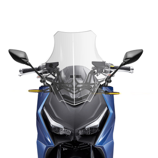 适用光阳KRV180改装风挡后视镜前移挡风玻璃风镜护胸高清透明加高