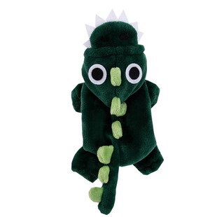 狗狗衣服秋冬保暖恶搞恐龙装幼犬泰迪比熊柯基可爱宠物猫咪四脚衣